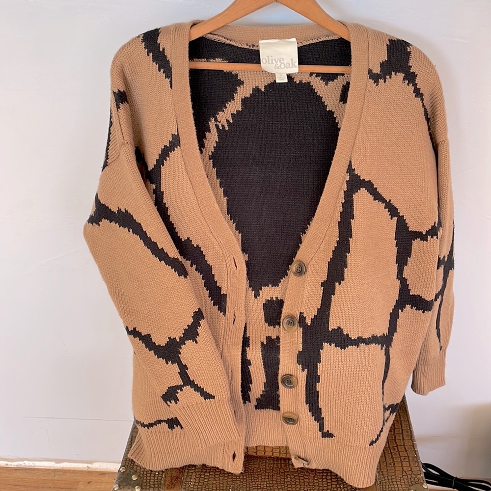 🦒 Olive and Oak Grandpa Cardigan